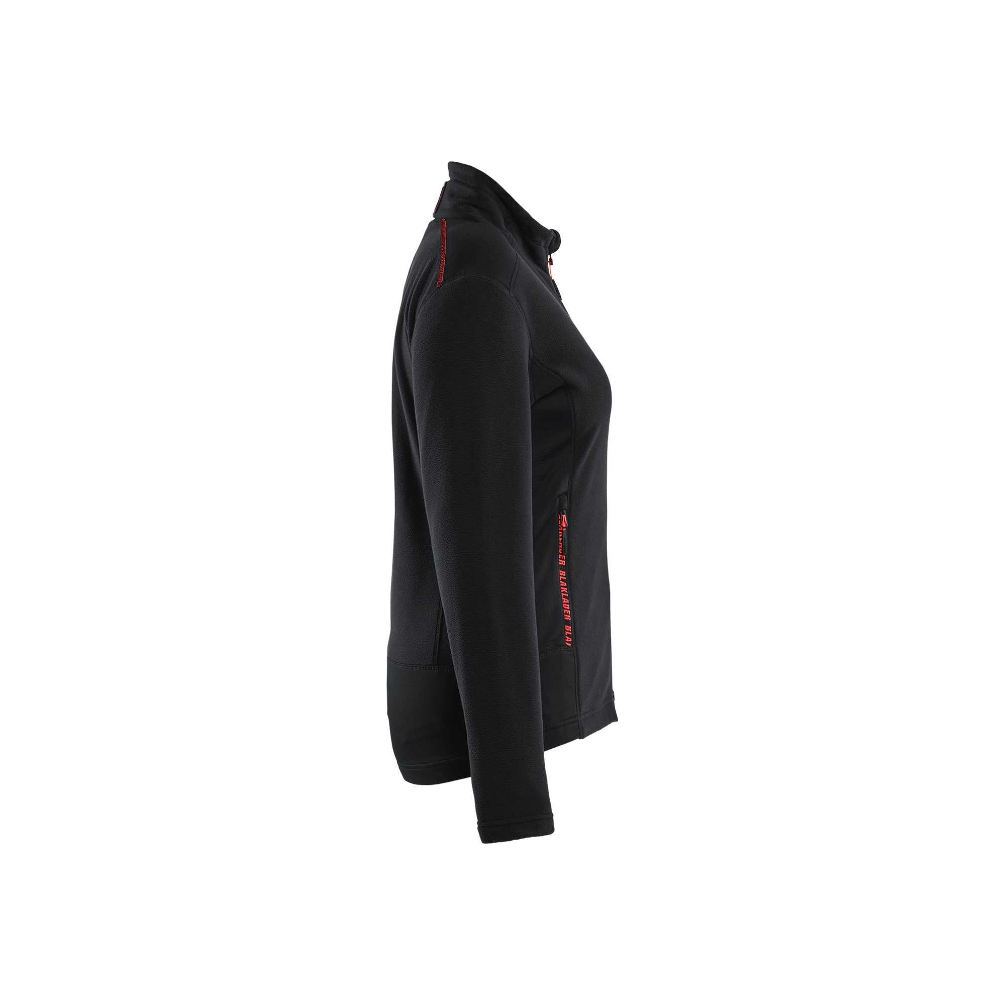 BLAKLADER 47661010 Women's Microfleece Jacket Hi Vis Reflective Work Jacket WOMEN - Antipilling